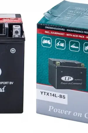 Origineel LANDPORT - LTX14L-BS 51205 AGM - Batteries - COMBIPACK EU2019/1148